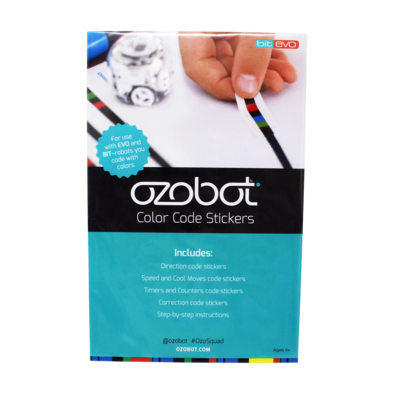 Ozobot Colour Code Sticker Pack - Buy - Pakronics®- STEM Educational kit supplier Australia- coding - robotics
