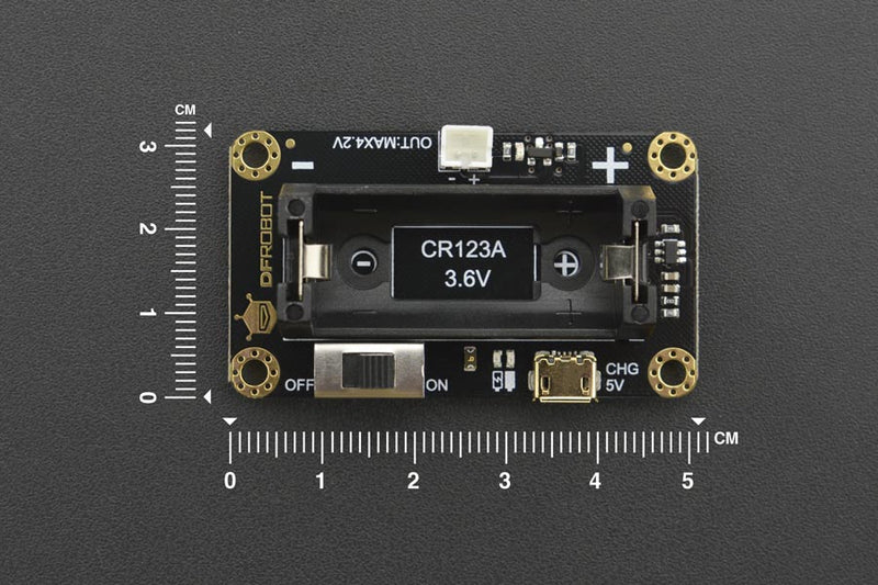 CR123A Li-ion Battery Holder(V1.0) - Buy - Pakronics®- STEM Educational kit supplier Australia- coding - robotics