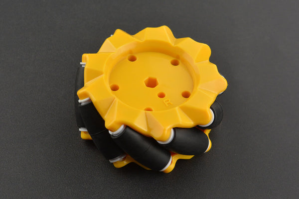 Mecanum Wheel (80mm) - Right - Buy - Pakronics®- STEM Educational kit supplier Australia- coding - robotics