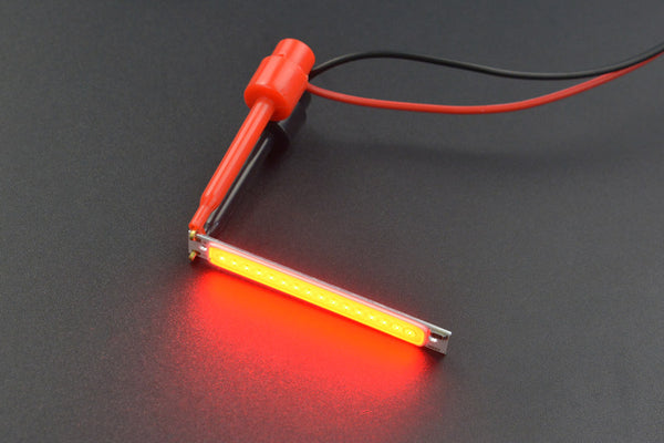 5V COB LED Strip Light - Red