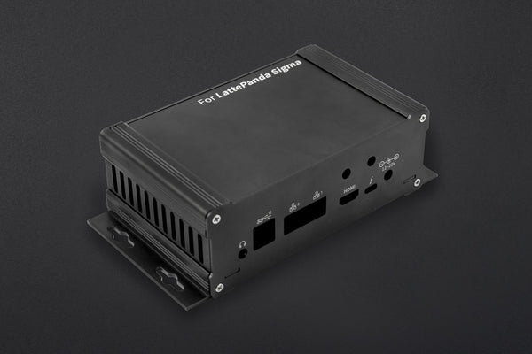 Aluminum Case for LattePanda Sigma Single Board Computer (Wall-Mounted)