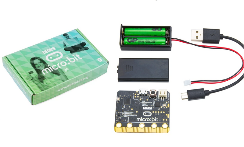 Micro:bit (Aka microbit Go) starter pack - Buy - Pakronics®- STEM Educational kit supplier Australia- coding - robotics