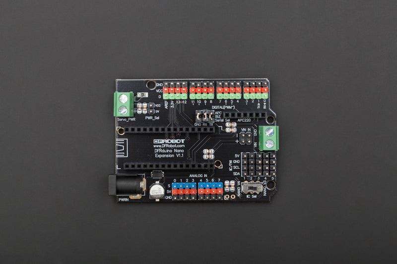 Nano I/O Shield for Arduino Nano - Buy - Pakronics®- STEM Educational kit supplier Australia- coding - robotics