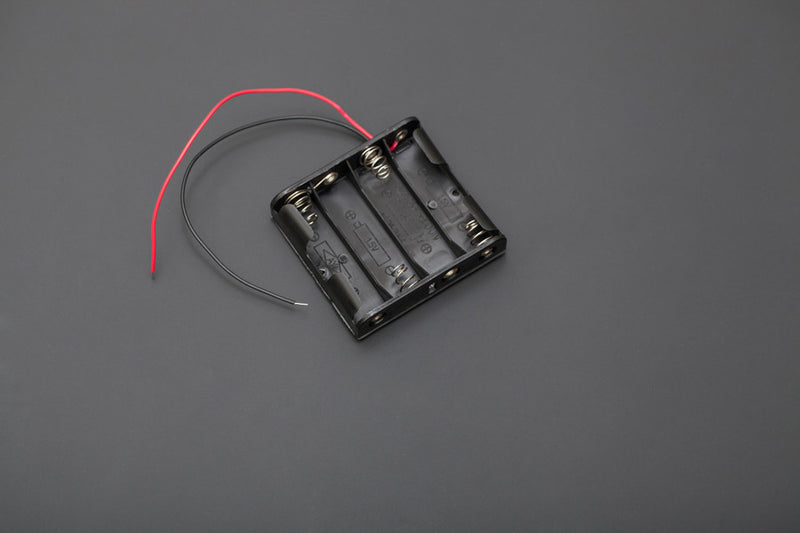 4xAA battery holder (square) - Buy - Pakronics®- STEM Educational kit supplier Australia- coding - robotics