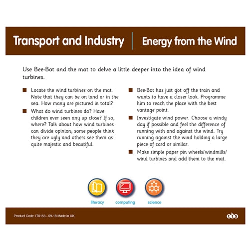 Transport and Industry Activity Tin for Bee Bot and Blue Bot - Buy - Pakronics®- STEM Educational kit supplier Australia- coding - robotics