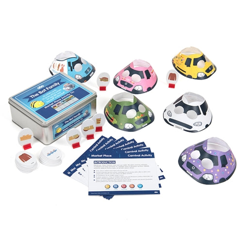 Marketplace Activity Tin for Bee Bot and Blue Bot - Buy - Pakronics®- STEM Educational kit supplier Australia- coding - robotics