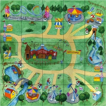 Pro-Bot Mat - Amusement Park - Buy - Pakronics®- STEM Educational kit supplier Australia- coding - robotics