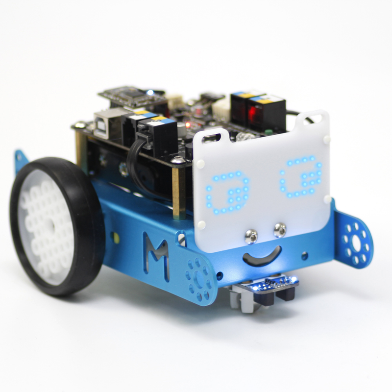 mBot v1.1 -Bluetooth with rechargable battery plus LED face plate - Buy - Pakronics®- STEM Educational kit supplier Australia- coding - robotics