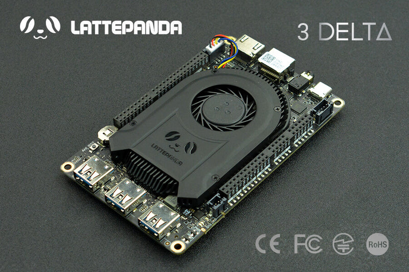 Buy LattePanda 3 Delta 864 - Pocket-sized Windows/Linux Single Board Computer 8GB Memory/64GB Storage