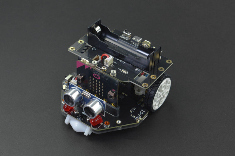 micro:Maqueen Plus V2 (18650) - an Advanced STEM Education Robot for micro:bit