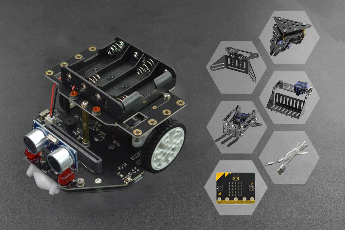 Micro: Maqueen Micro: Bit Robot Platform - DFRobot | Mouser