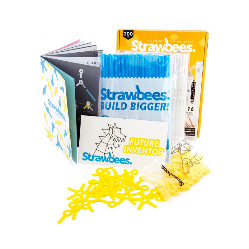 Strawbees - Maker Kit - Beginner - Buy - Pakronics®- STEM Educational kit supplier Australia- coding - robotics