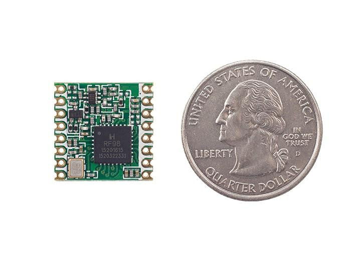RFM98 Ultra-long Range Transceiver Module/LoRa Module/support 433M frequency - Buy - Pakronics®- STEM Educational kit supplier Australia- coding - robotics
