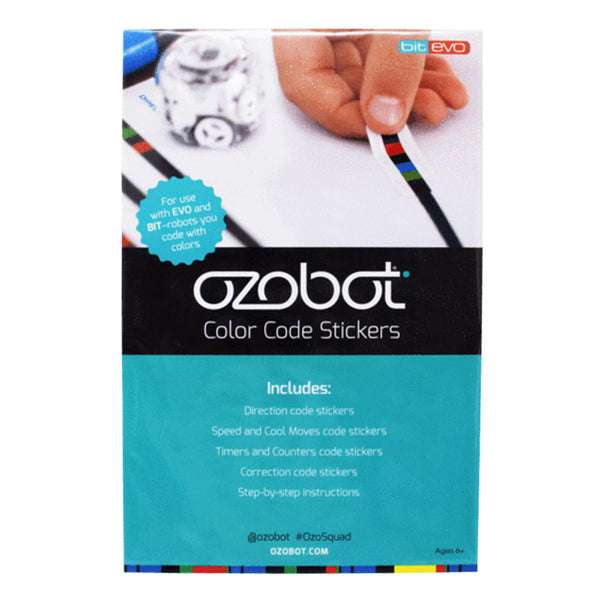 Ozobot Color Code Stickers - Buy - Pakronics®- STEM Educational kit supplier Australia- coding - robotics