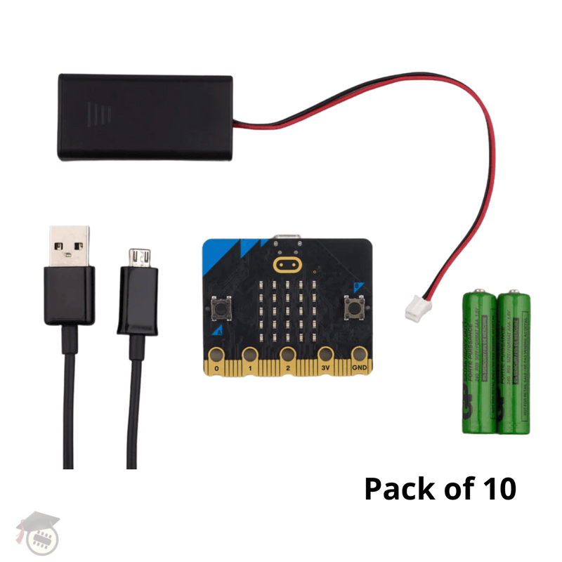 Buy BBC Microbit v2.2 Pack of 10 starter kits (CLUB pack)