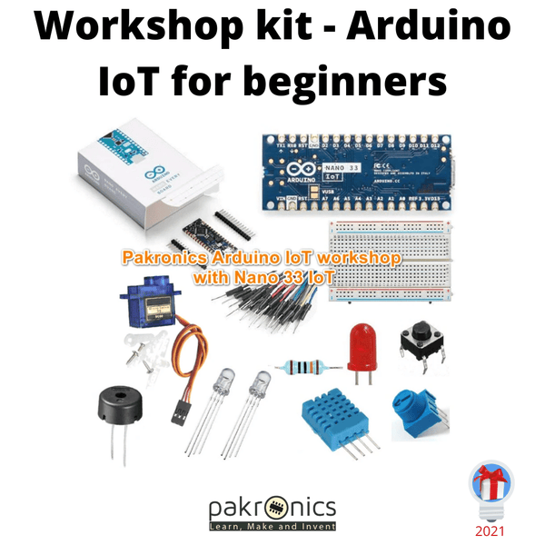 Workshop kit - Arduino IoT for beginners