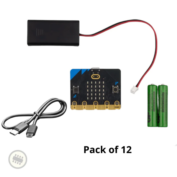 Microbit v2 starter kit with USB C (pack of 12)