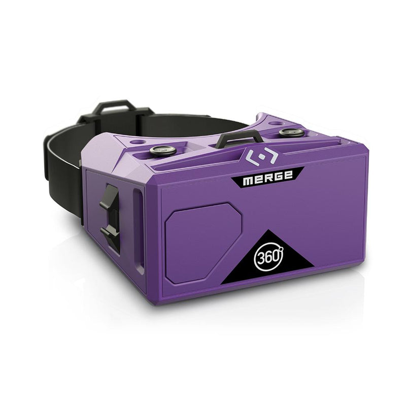 Merge VR Mobile AR/VR Headset & Holographic Cube Bundle (Pulsar Purple) - Buy - Pakronics®- STEM Educational kit supplier Australia- coding - robotics