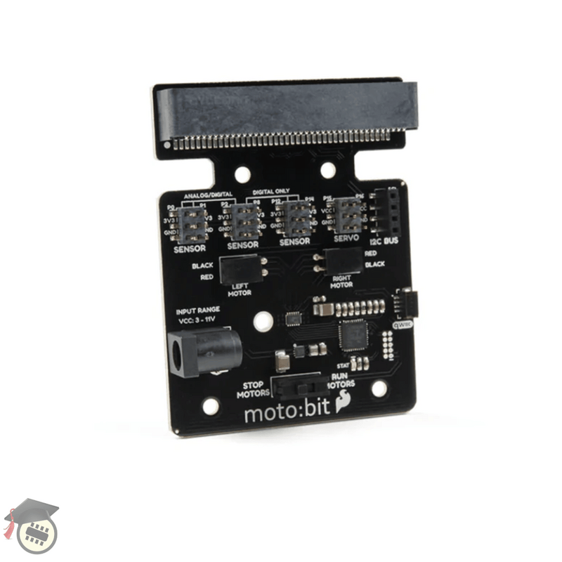 Buy SparkFun moto:bit - micro:bit Carrier Board (Qwiic)