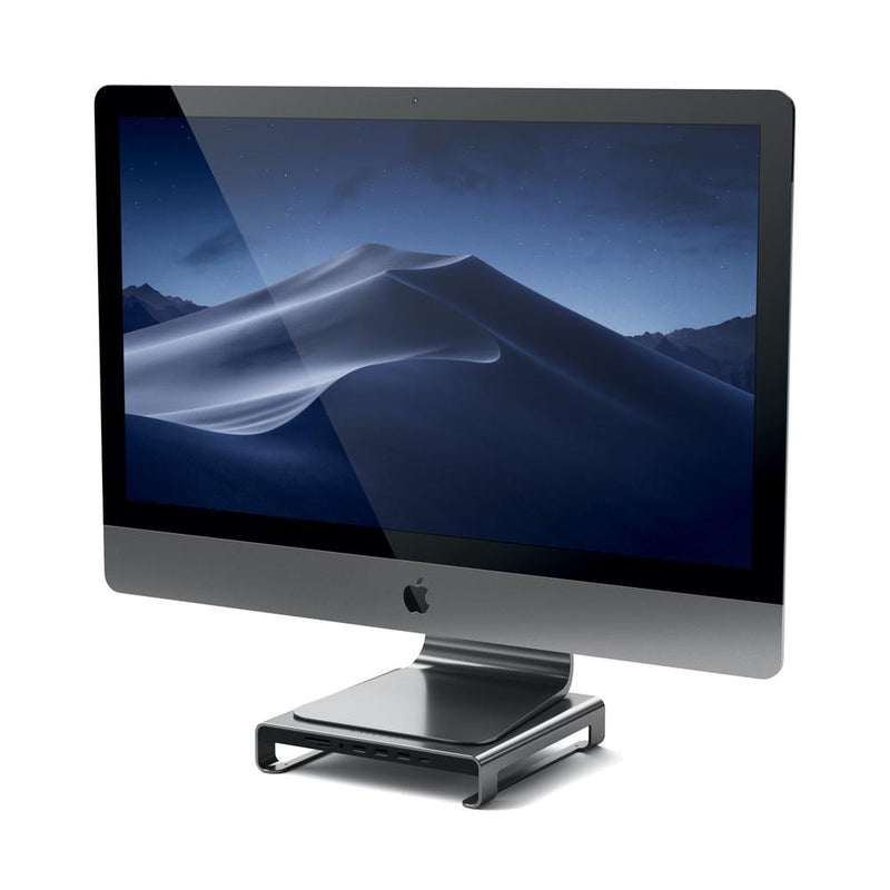 Satechi Aluminium Monitor Stand Hub for iMac - Space Grey - Buy - Pakronics®- STEM Educational kit supplier Australia- coding - robotics