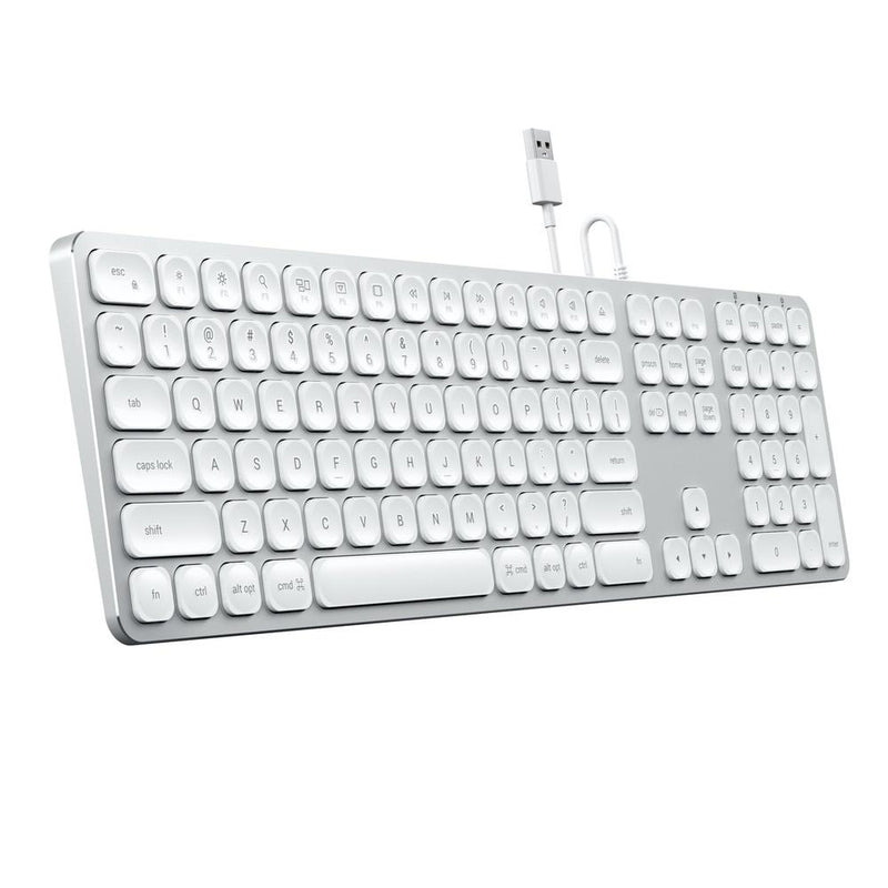 Satechi Wired Keyboard for MacOS - Silver - Buy - Pakronics®- STEM Educational kit supplier Australia- coding - robotics