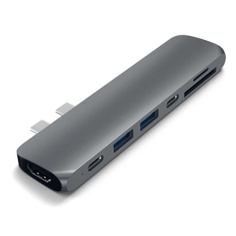 Satechi USB-C Pro Hub w/ 4K HDMI & Thunderbolt 3 - Silver - Buy - Pakronics®- STEM Educational kit supplier Australia- coding - robotics