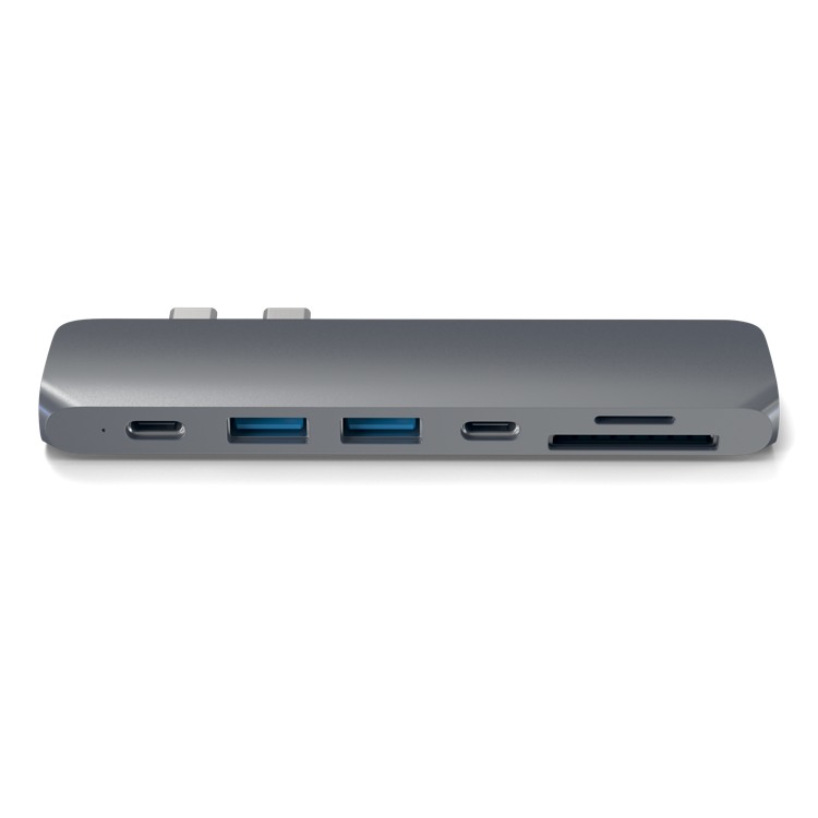 Satechi USB-C Pro Hub w/ 4K HDMI & Thunderbolt 3 - Silver - Buy - Pakronics®- STEM Educational kit supplier Australia- coding - robotics