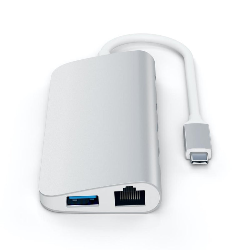 Satechi USB-C Multimedia Adapter 4K Ethernet Mini DisplayPort - Space Grey - Buy - Pakronics®- STEM Educational kit supplier Australia- coding - robotics