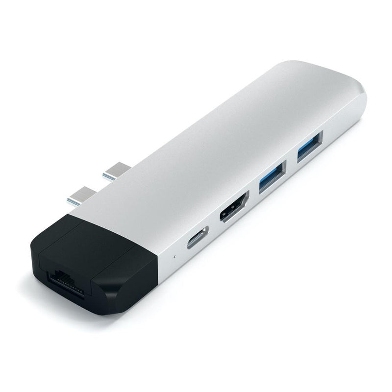 Satechi USB-C Pro Hub w/ Ethernet & 4K HDMI - Silver - Buy - Pakronics®- STEM Educational kit supplier Australia- coding - robotics