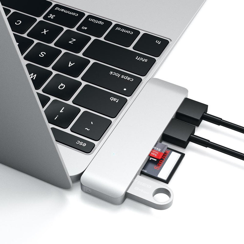 Satechi USB-C/USB 3.0 3-in-1 Combo Hub - Space Grey - Buy - Pakronics®- STEM Educational kit supplier Australia- coding - robotics