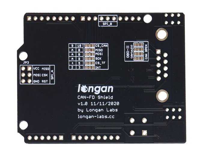 CAN FD Shield for Arduino - CAN-FD, CAN 2.0