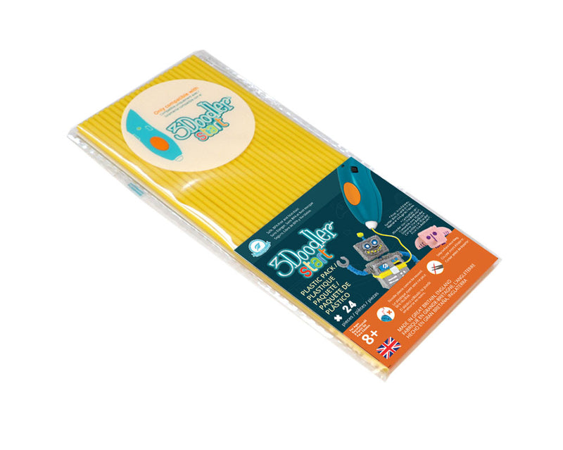 3Doodler Start Eco-Plastic-Lemon Zest - Buy - Pakronics®- STEM Educational kit supplier Australia- coding - robotics