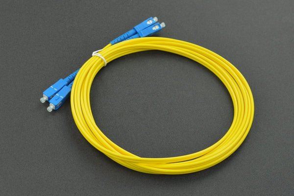 Buy 3mm SC-SC Single Mode Duplex Fiber Jumper (3m)