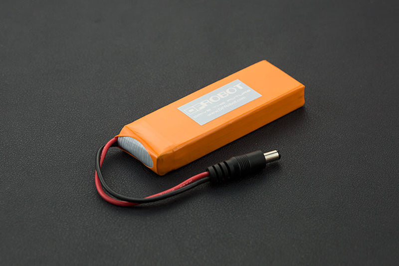7.4V Lipo 2200mAh Battery (Arduino Power Jack) - Buy - Pakronics®- STEM Educational kit supplier Australia- coding - robotics