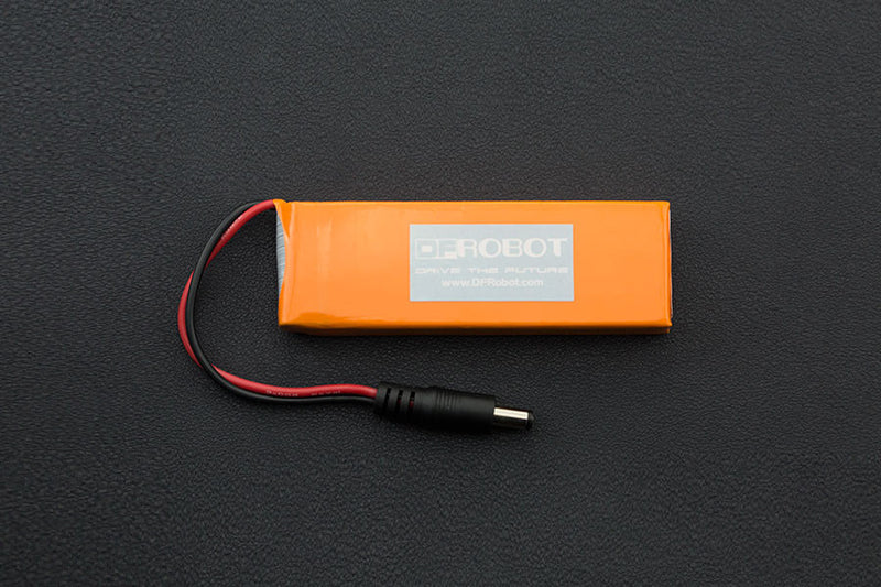 7.4V Lipo 2200mAh Battery (Arduino Power Jack) - Buy - Pakronics®- STEM Educational kit supplier Australia- coding - robotics