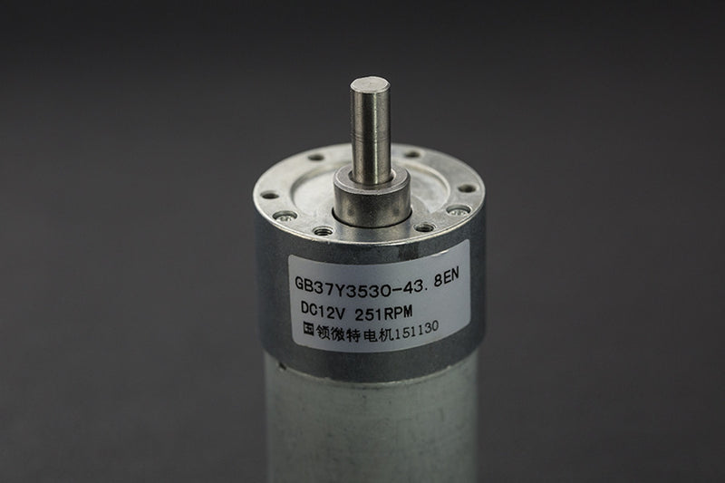 DC Motor 251rpm w/Encoder 12V - Buy - Pakronics®- STEM Educational kit supplier Australia- coding - robotics