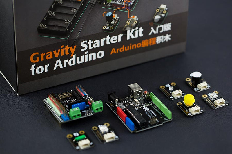 Gravity Starter Kit for Arduino - Buy - Pakronics®- STEM Educational kit supplier Australia- coding - robotics