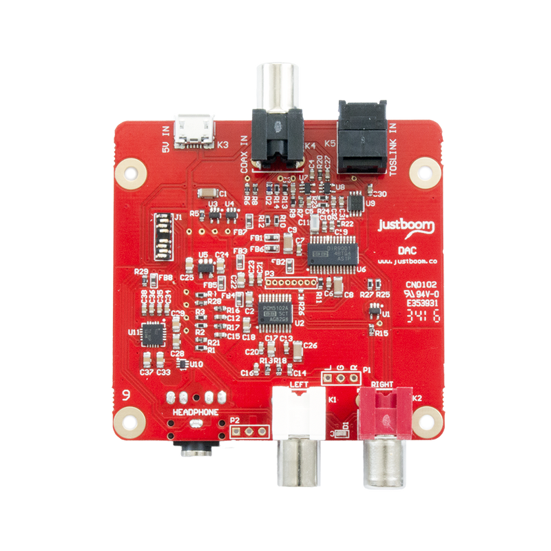 JustBoom DAC - Buy - Pakronics®- STEM Educational kit supplier Australia- coding - robotics