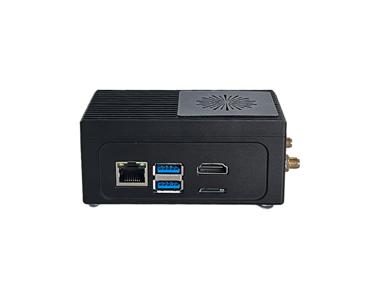 A203 Mini PC with Jetson Xavier NX 8GB module, 128GB SSD, 2xUSB 3, RS232, WiFi/BLE, Aluminum case, Pre-installed JetPack 5.0.2