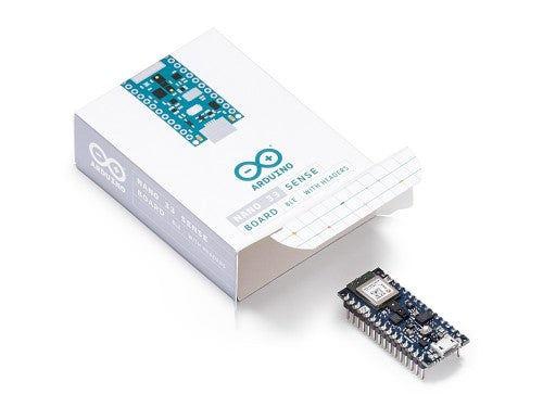 Arduino Nano 33 BLE Sense with headers