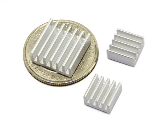 Aluminum Heatsink Kit for Raspberry Pi - Buy - Pakronics®- STEM Educational kit supplier Australia- coding - robotics