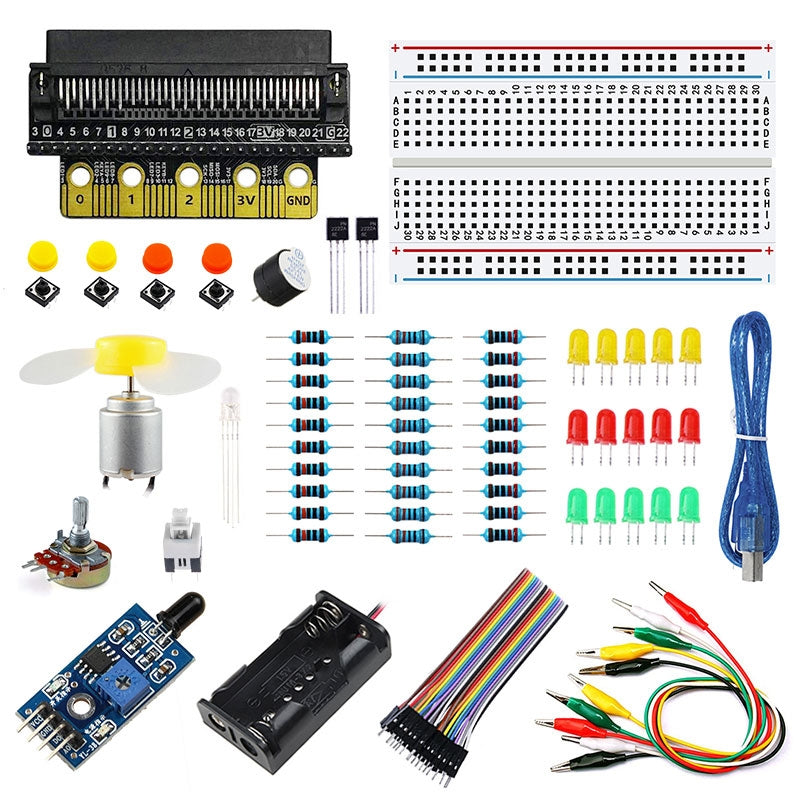 Buy Elecrow Basic Kit for BBC Micro: bit V2 PAKR-EC1020 Elecrow