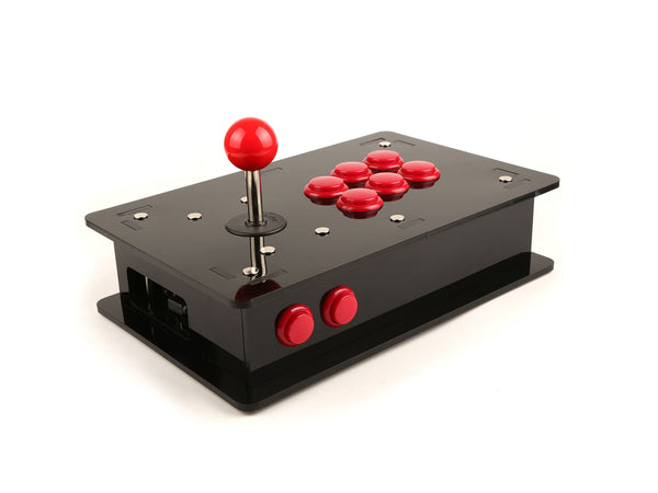 Raspberry Pi Acrylic DIY Retro Game Arcade Kit - Buy - Pakronics®- STEM Educational kit supplier Australia- coding - robotics