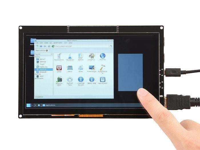 7 inch 1024x600 Capacitive TouchScreen - Buy - Pakronics®- STEM Educational kit supplier Australia- coding - robotics