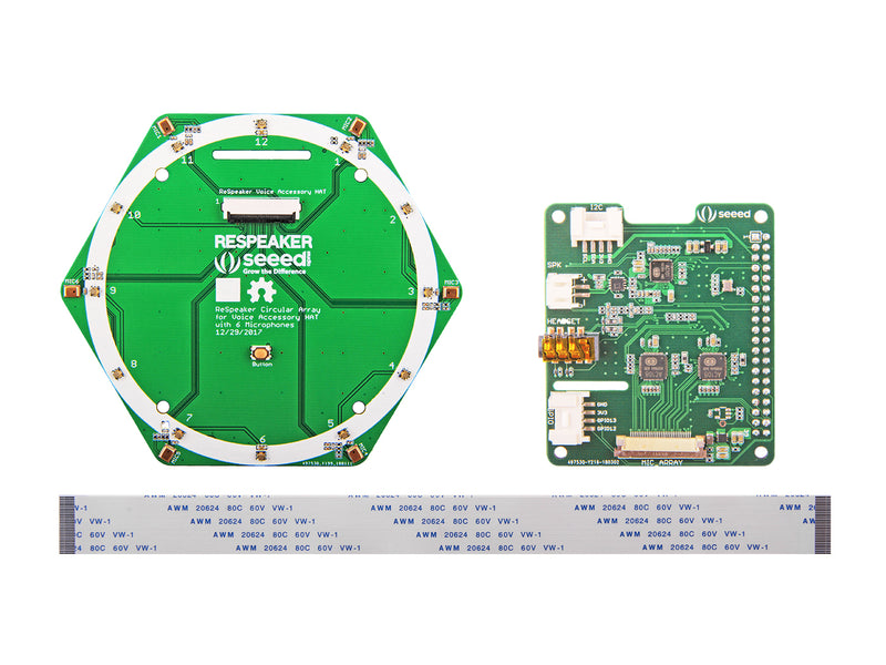 ReSpeaker 6-Mic Circular Array Kit for Raspberry Pi - Buy - Pakronics®- STEM Educational kit supplier Australia- coding - robotics