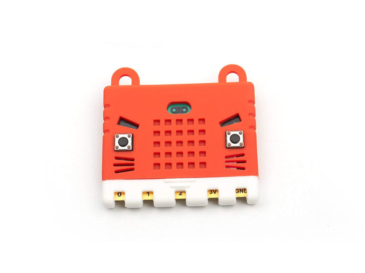 KittenBot Micro:Bit Case - Silicone Sleeve - Red - Buy - Pakronics®- STEM Educational kit supplier Australia- coding - robotics