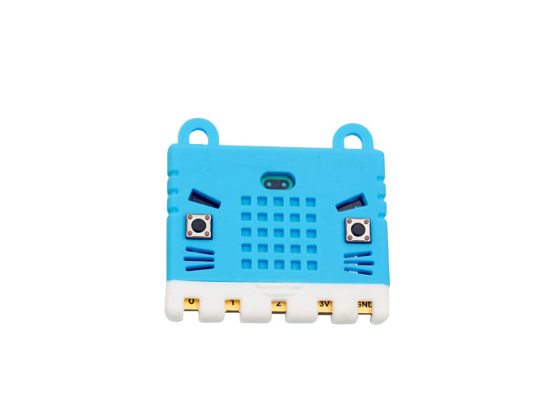 KittenBot Micro:Bit Case - Silicone Sleeve - Blue - Buy - Pakronics®- STEM Educational kit supplier Australia- coding - robotics