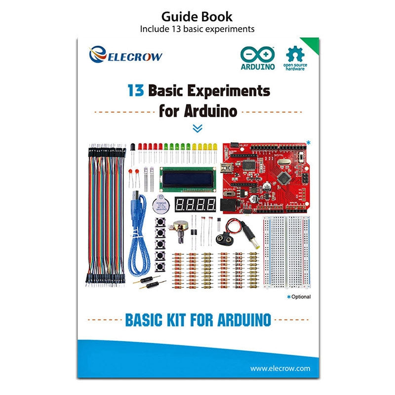 Beginner - Basic Kit for Arduino with Guide Book