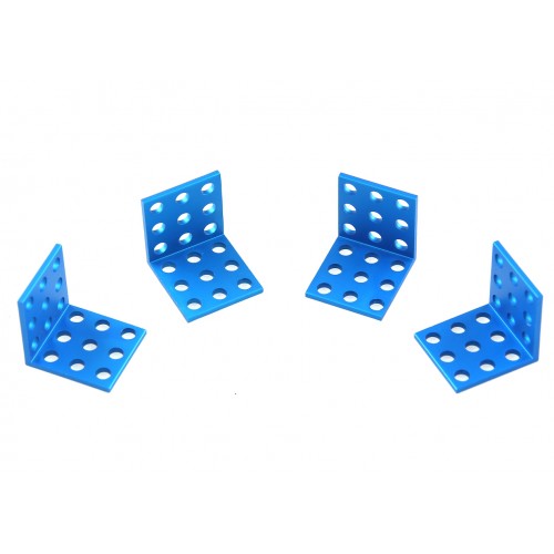 Bracket 3x3-Blue (4-Pack) - Buy - Pakronics®- STEM Educational kit supplier Australia- coding - robotics