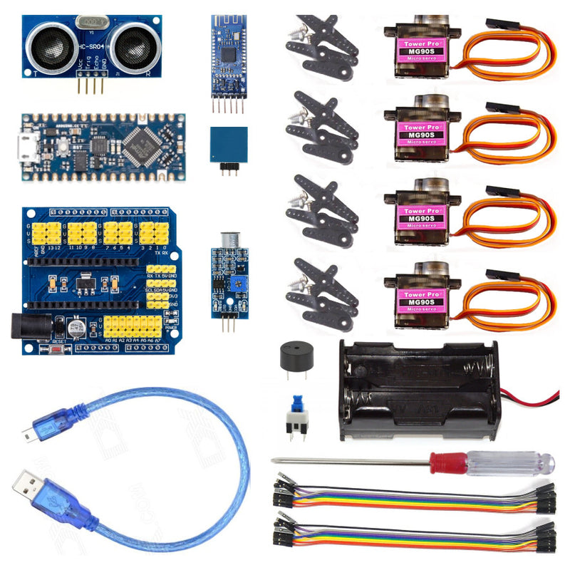 OTTO DIY maker kit plus with Arduino Nano Every - Buy - Pakronics®- STEM Educational kit supplier Australia- coding - robotics